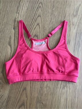 Forever 21 Hot Pink Seamless Sports Bralette